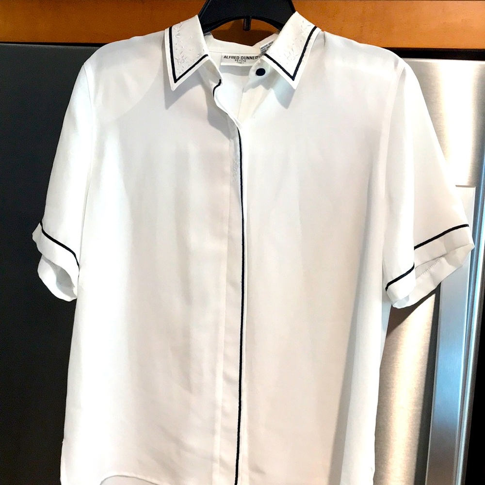 Alfred Dunner White Blouse
